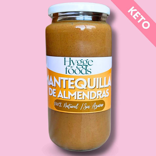 Mantequilla de Almendras Tostadas 100% natural sin azúcar