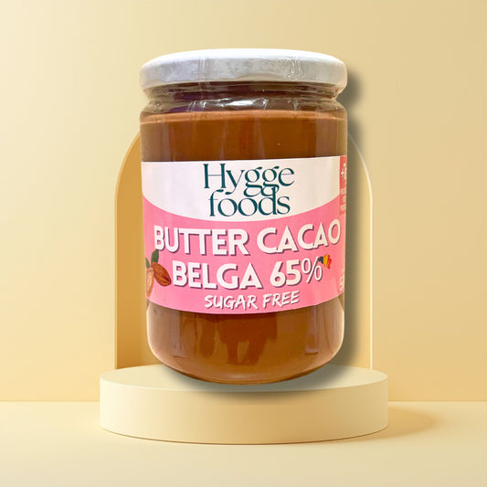 MANTEQUILLA DE MANI CON CHOCOLATE BELGA 55% cacao 500g