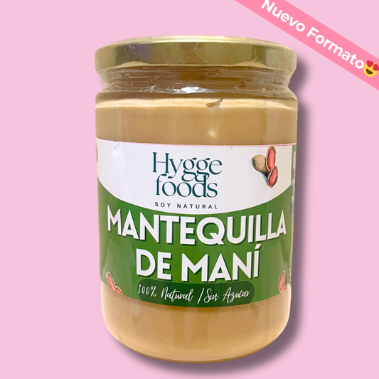 MANTEQUILLA de mani CREMOSA SUAVE 500g