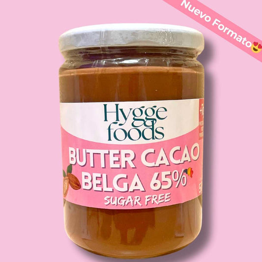 MANTEQUILLA CHOCOLATE BELGA 65% cacao 500g