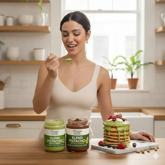 PACK PISTACHO DUBAI: MANTEQUILLA DE PISTACHO CON CHOCOLATE BELGA SIN AZUCAR + envio GRATIS