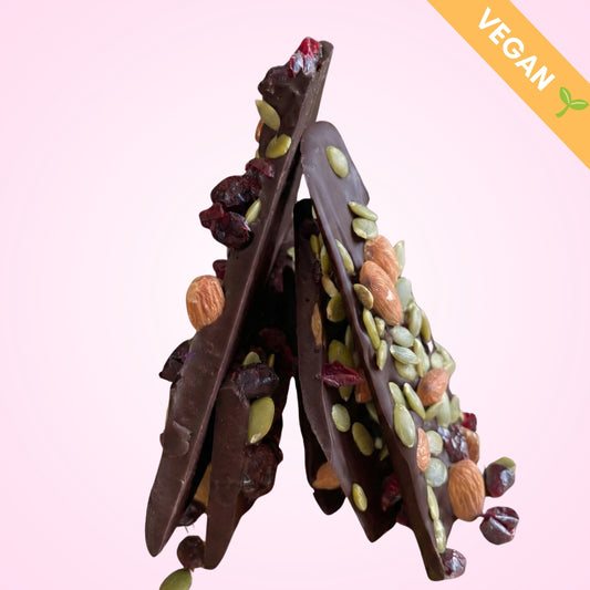 BARRA DE CHOCOLATE NEGRO 55%CACAO SIN AZÚCAR 100g