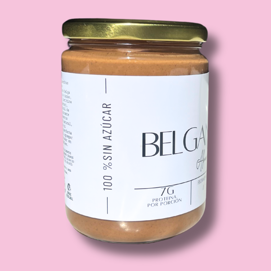 Belganuss Sugar FREE+ Envío GRATIS – Mantequilla de Almendra & Chocolate Belga 55% cacao