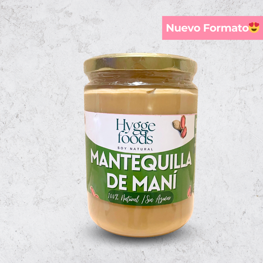 Mantequilla de Maní 100% Natural 460g