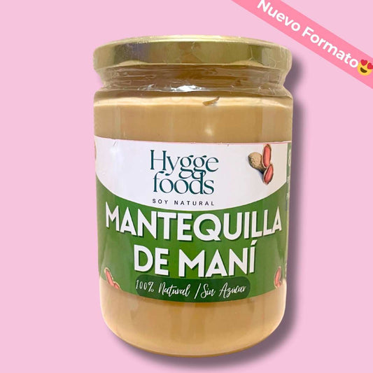 MANTEQUILLA de mani  CREMOSA SUAVE  500g