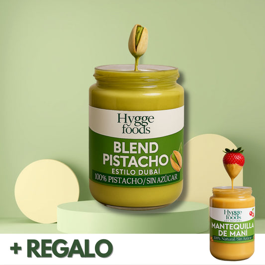 Mantequilla pistacho DUBAI Sin Azúcar + REGALO