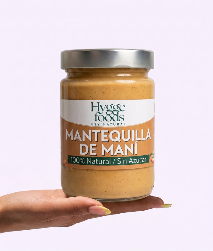 Mantequilla de mani 100% Natural 500g