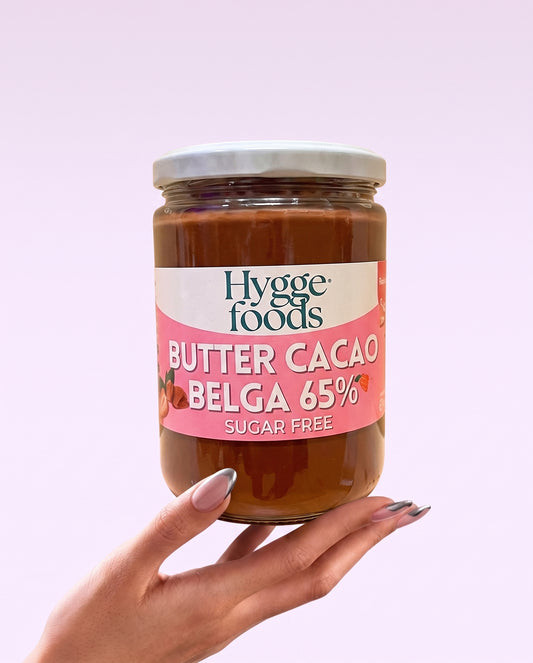 Mantequilla de maní con chocolate Real Belga 65% sin azúcar