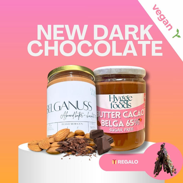Pack DARK chocolat Sin Azúcar: Belganuss y Butter cacao Belga + Regalo